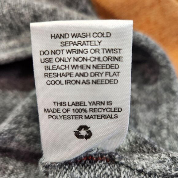 Pinque Gina Crew Neck Striped Pullover Sweater Rust Stone NWT Women's Size XXL - Picture 12 of 12